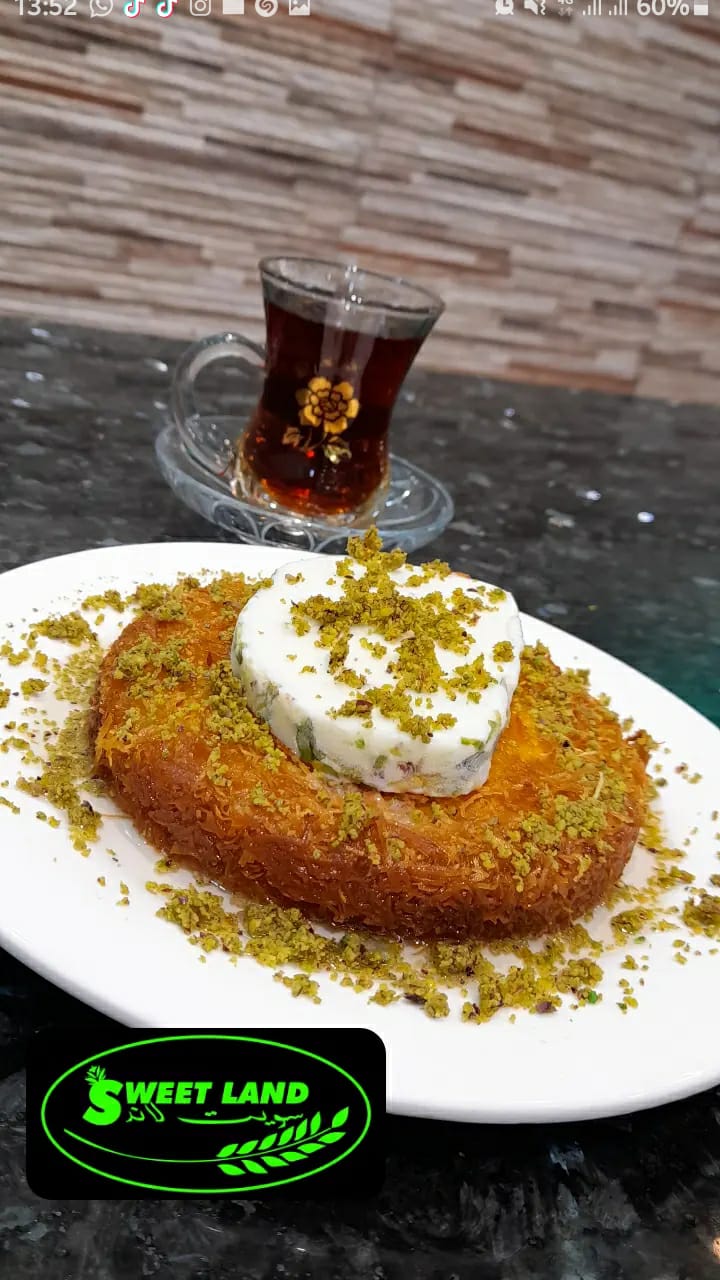 Kunafa fromage avec buza
