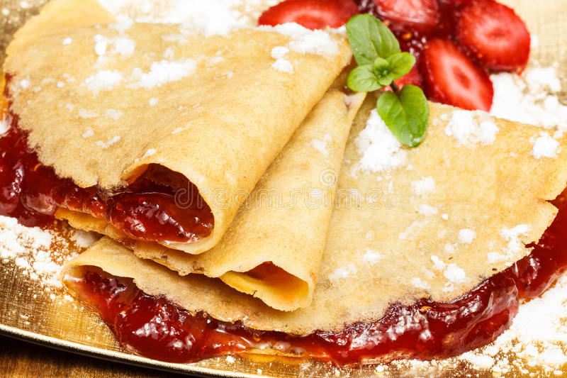 Crêpe confiture  