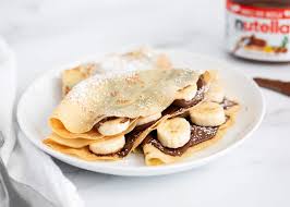 Crêpe nutella banane 