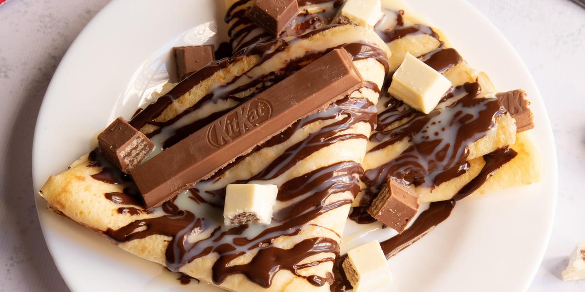 Crêpe nutella KitKat 