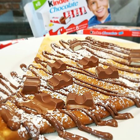 Crêpe nutella kinder