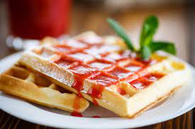 Gaufre confiture 