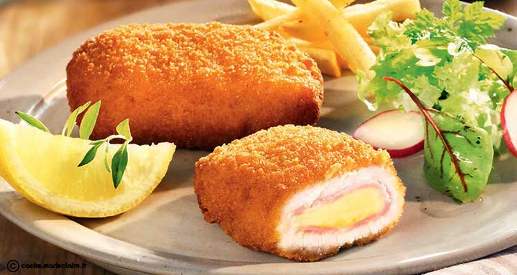Plat cordon bleu 