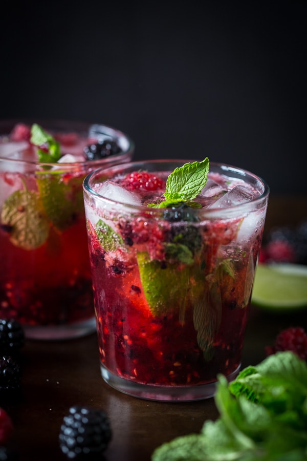 Berry mojitos 