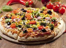 Pizza végétarienne 