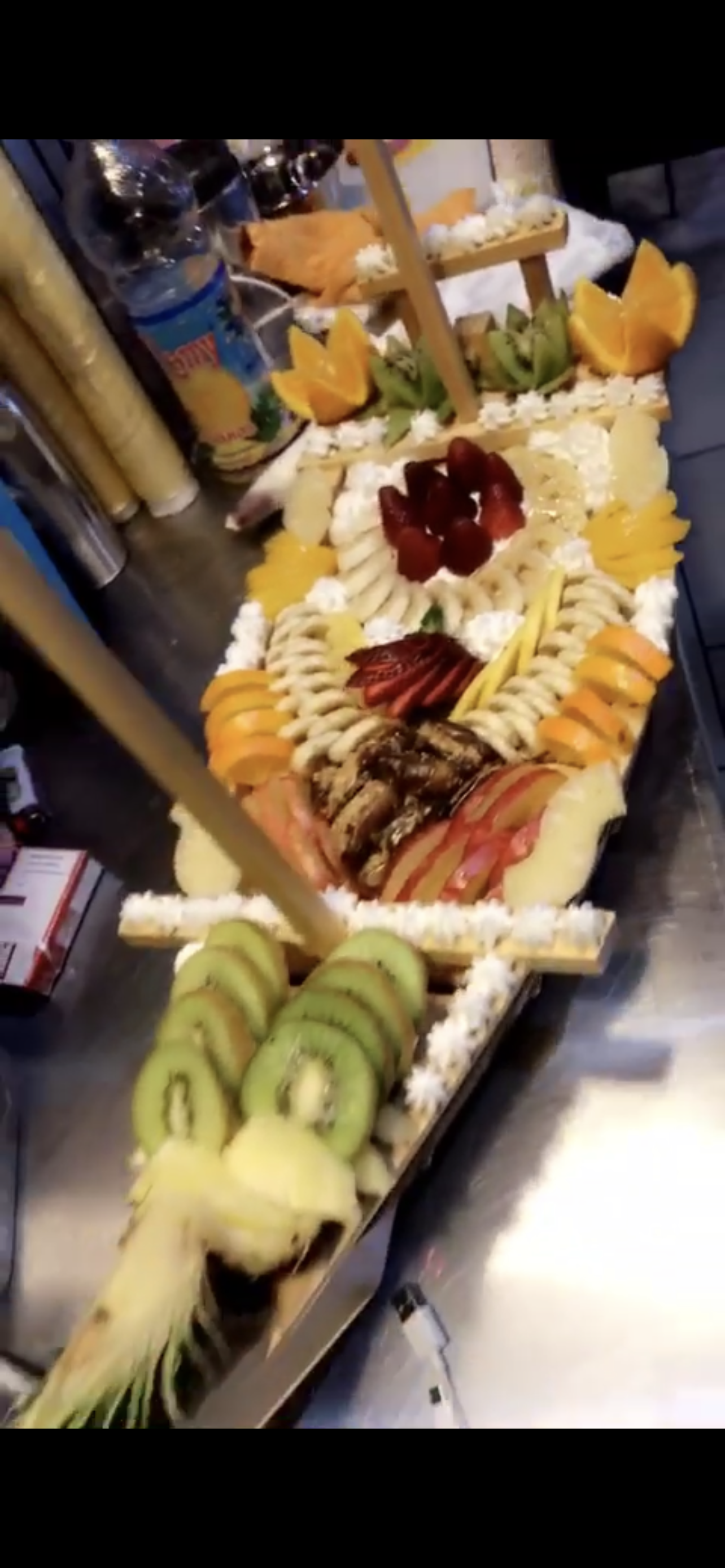 Bateau de fruit le modjo