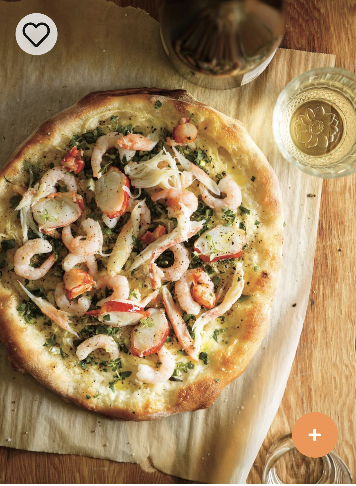 Pizza fruit de mer 