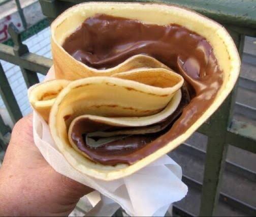 Crêpe nutella 
