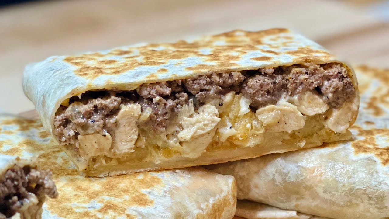 Tacos chawarma viande