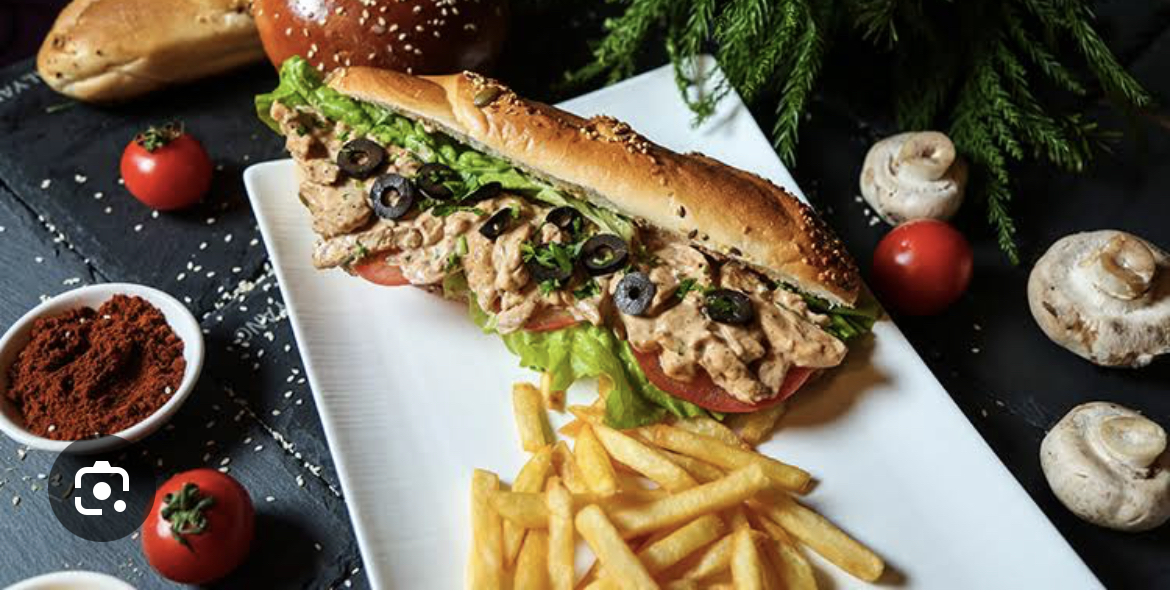 Sandwich Américain poulet 