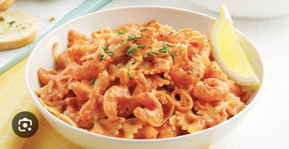 Penne crevette sauce maison