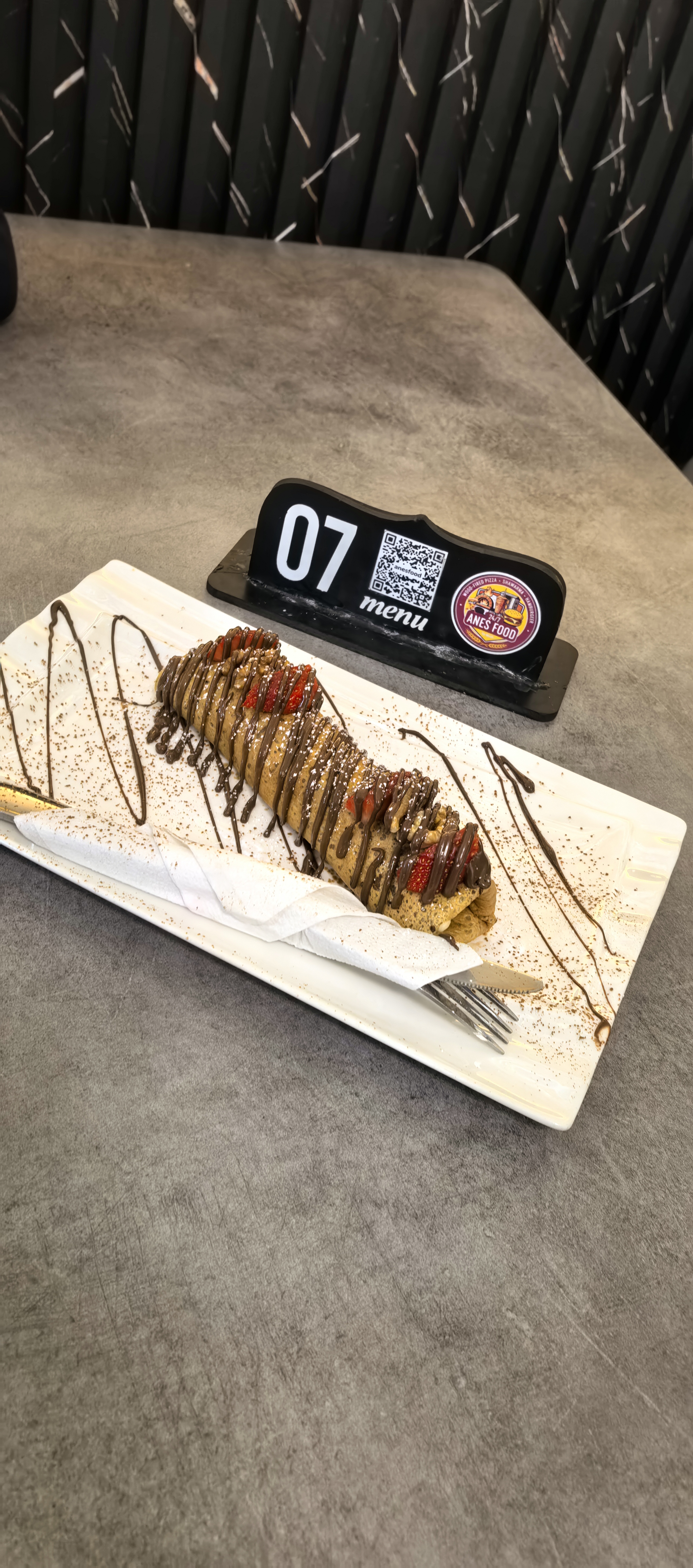 Crêpe mouleues fraise 