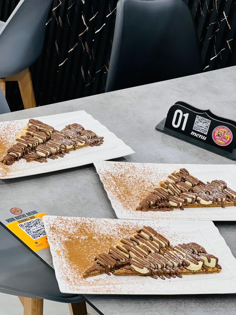 Crêpe croustillant banane 