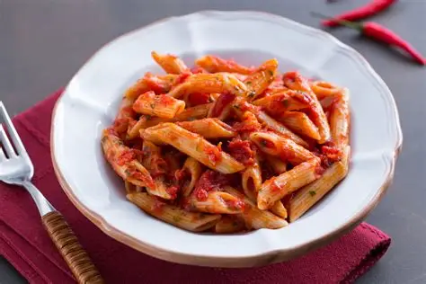 Penne Arrabbiata Poulet Spicy