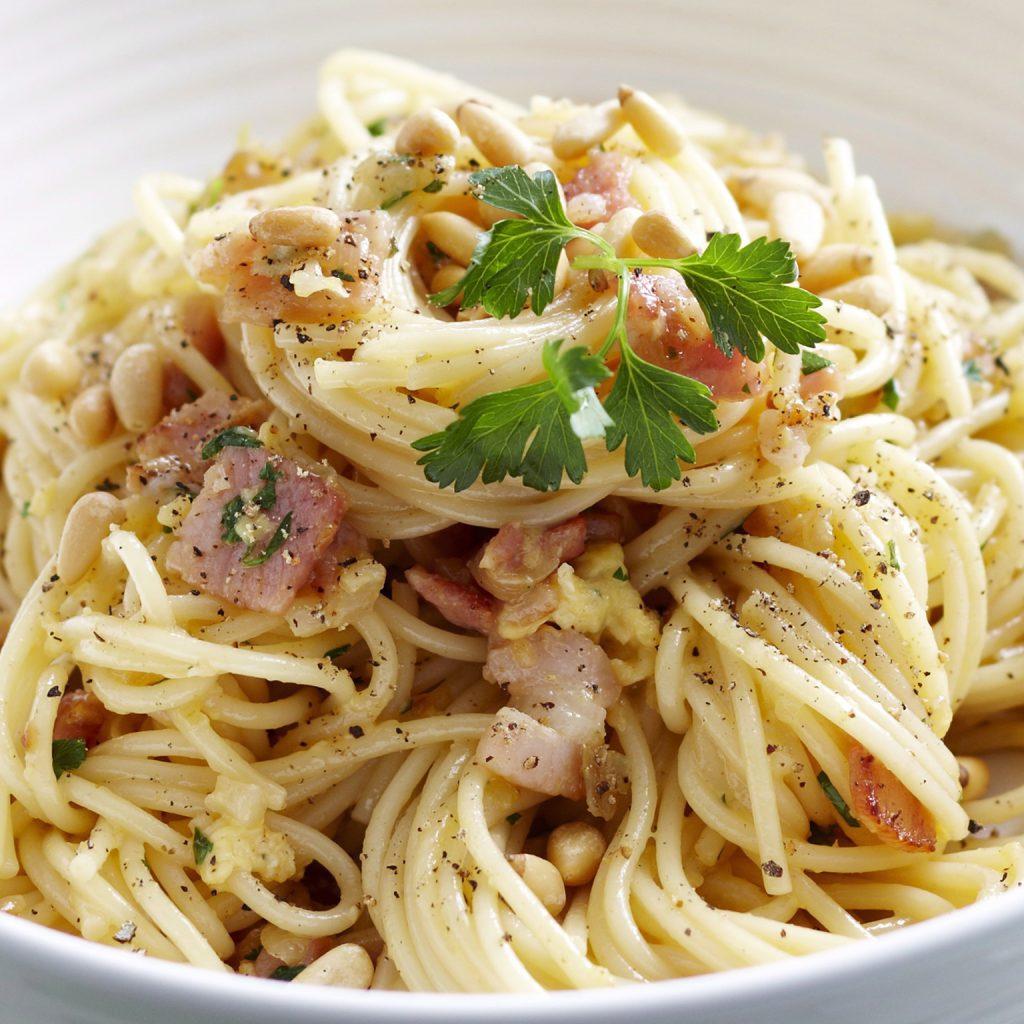 Spaghettis Carbonara 