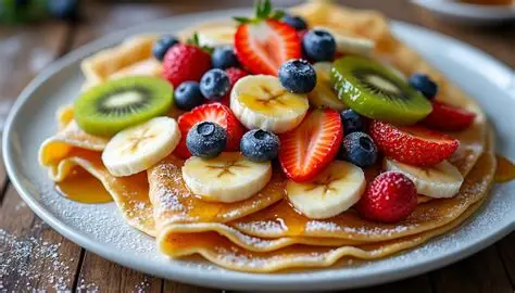 Crepe multi fruits
