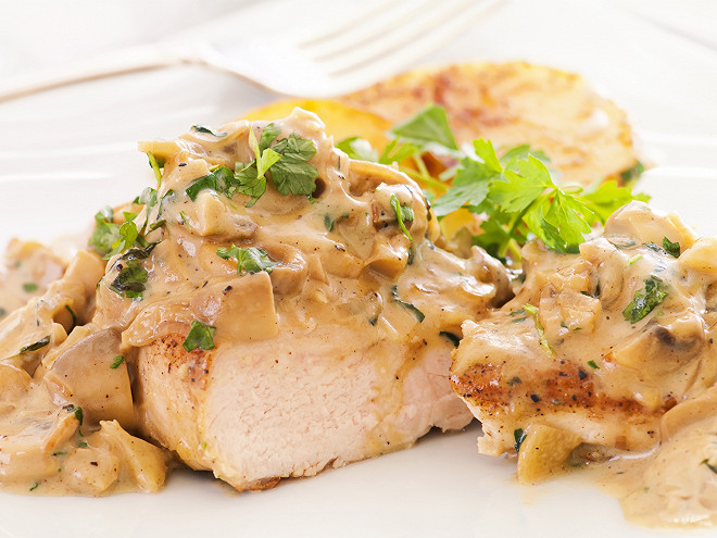 Escalope forestiere